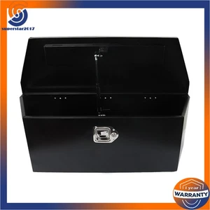 36"x12"x12" Steel Trailer Tongue Tool Box Heavy Duty Lockable Truck Storage - Picture 1 of 13