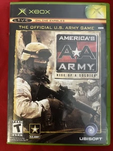 X Box America's Army: Rise of a Soldier - Picture 1 of 6