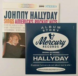 JOHNNY HALLYDAY : SING'S AMERICA ♦ CD REPLICA MERCURY EDITION LIMITEE NEUF ♦ - Picture 1 of 4