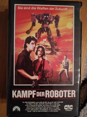 VHS RARITÄT: KAMPF DER ROBOTER - ROBOTJOX 3 (1990)  - Bild 1 von 2