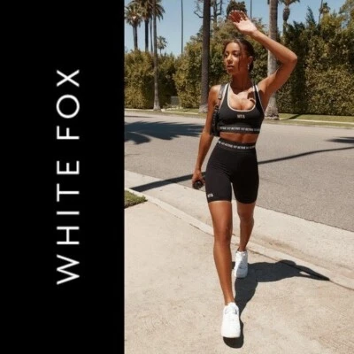 Shorts de bicicleta White Fox Boutique Slow It Down preto - Médio - Imagem 1 de 4