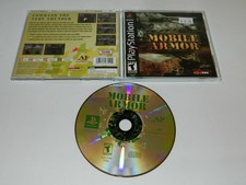 Mobile Armor Playstation PS1 Video Game Complete