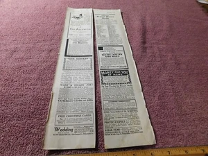 Lote Mixto Anuncios Impresos Originales Vintage de Revista 1932 (pequeños anuncios) - Imagen 1 de 2