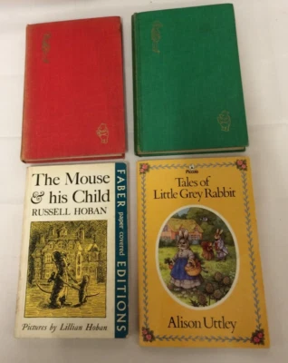 4x Children's Vintage Animal Storybooks - The Mouse & his Child, Winnie the Pooh - Image 1 of 4