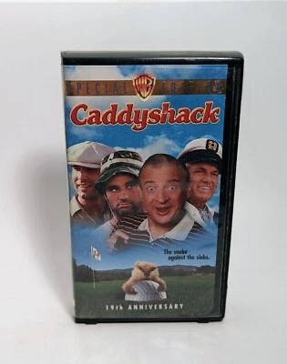 Caddyshack (VHS, 1999, 19th Anniversary Special Edition) Black Clamshell Case - Image 1 of 4