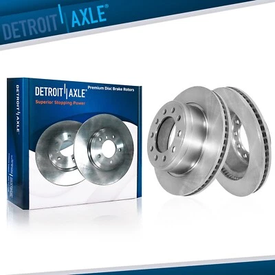 Par de rotores de freno de disco traseros de 15,35 pulgadas (390 mm) para 2013-2024 Ram 4500 5500 Foto 1 de 4