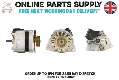 Alternator for Ford TRANSIT 2.5 DI TURBO MK 4 MK 5 FLARESID 1991 to 2000 -New - Image 1 of 4
