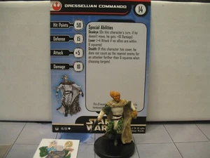 =Star Wars Miniatures UNIVERSE Dressellian Commando 46/60 with card = - Picture 1 of 1