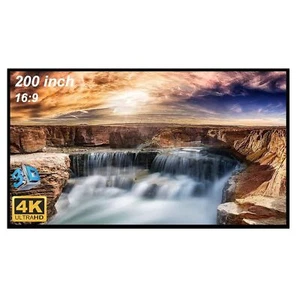 200 inch Projector Screen Large Projector Screen Movie Projector Screen 169 P... - Picture 1 of 6