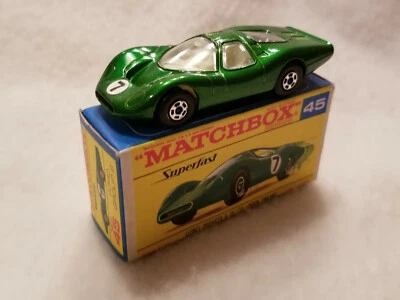 Caja de cerillas Lesney # 45c SF Ford Group 6 1970 de colección - sin usar, en caja Foto 1 de 4