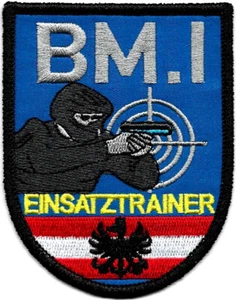 Austria BM.I operational trainer SEK SWAT police badge SPECIAL UNIT patch - Picture 1 of 2