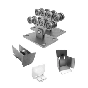 Bodenführung-Set Profile 70x60mm  Laufwerk freitragend Tor für 4m Schiebetor ECO - Bild 1 von 3