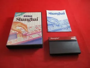 Shanghai (Sega Master System, 1988) COMPLETO con caja juego manual ¡FUNCIONA! - Imagen 1 de 1