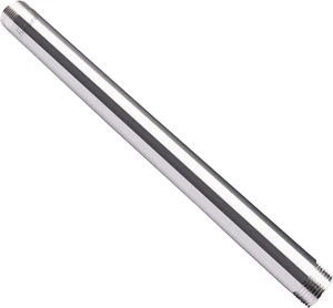 Horiznext Stainless Steel 304 Pipe Nipple Npt 1/2 Male Threaded Cast Fitting, 12 - Picture 1 of 12