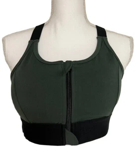 LuLaRoe Reggiseno Sportivo Consistente - Medio - Verde & Nero - Allenamento Rise #4329 - Foto 1 di 4