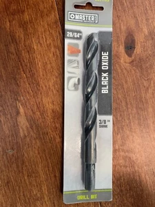 29/64" x 6" High-Speed Black Oxide Drill Bit - Picture 1 of 1