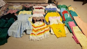 GIRLS CLOTHING LOT 12 PC assorted dresses, tops, bottoms - Picture 1 of 4