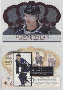 2000-01 Pacific Crown Royale Red Luc Robitaille #50 HOF