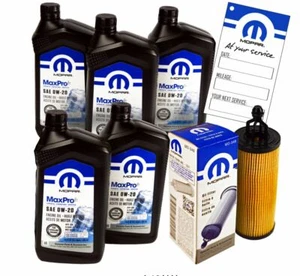 MOPAR 0W-20 MAXPRO+ 5L + Filtro MO-349 68218951CA CHRYSLER JEEP DODGE RAM - Foto 1 di 1
