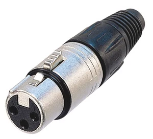 NEUTRIK NC3FX 3 Pole XLR Female Cable Connector **NEW** - Picture 1 of 1