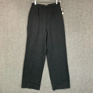 Valerie Stevens Pants 4 NWT Womens Straight Front High Rise Wool Trouser 26x30 - Bild 1 von 12