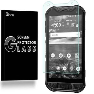 For Kyocera DuraForce Pro 2 [3-PACK BISEN] Tempered Glass Screen Protector Saver - Picture 1 of 7