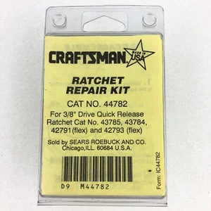 New Craftsman 44782 3/8” Drive Ratchet Repair Kit 43785 43784 42791 & 42793 Flex - Picture 1 of 3