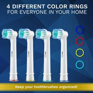 Cepillos Cabezales de Recambio compatibles Oral B. BLANCO, NEGRO - Imagen 1 de 17