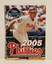 VINTAGE PHILADELPHIA PHILLIES BASEBALL 2005 SEASON JIM THOME POCKET SCHEDULE