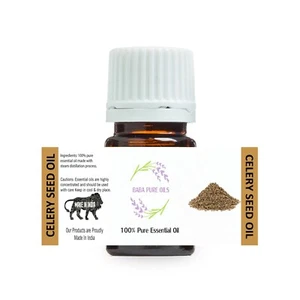 CELERY SEED OIL PURE NATURAL ESSENTIAL PURE ORGANIC FROM INDIA USD - Picture 1 of 3