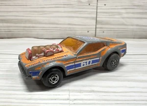 Vintage Matchbox Rolamatics Superfast Mustang Piston Popper Sunkist orange 1973 - Bild 1 von 6
