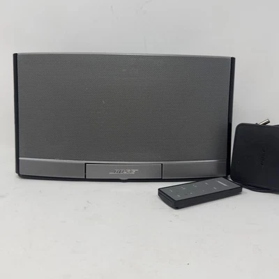 Bose SoundDock N123 Dock Portable Digital Music System Speaker Power Cord Remote - Image 1 of 4
