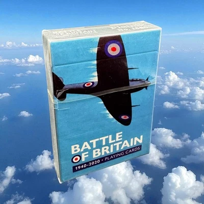 GIBSONS GAMES LTD Battle of Britain Playing Cards - Piatnik WW2 RAF Spitfire Gift Deck UK