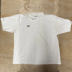 Reebok Vintage Polo Shirt Men’s Size 3XL White Golf Casual  - Picture 1 of 8