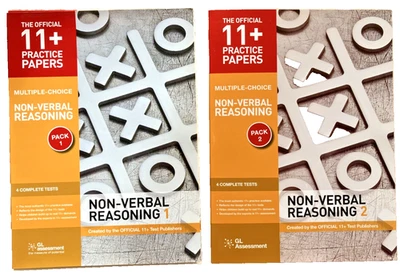 GL Assessment 11+ Non Verbal Reasoning Practice Papers bundle 7 papers unused - Image 1 of 4