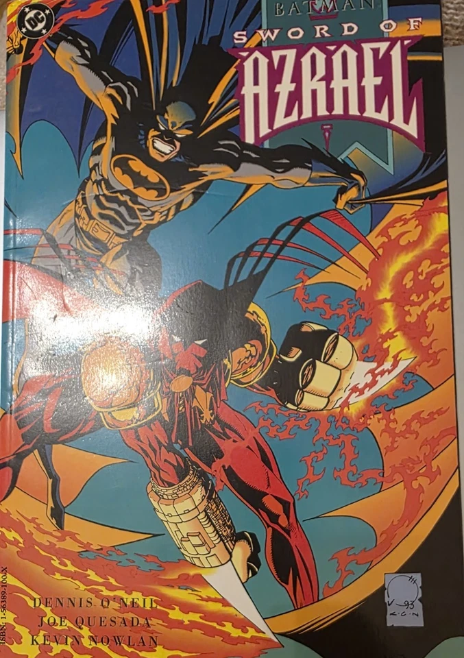 Batman: Sword of Azrael #1 CGC 9.6 (1992) 1st app. Azrael Foto 1 de 4