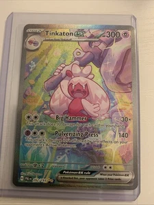 Pokémon TCG Tinkaton EX Scarlet & Violet Paldea Evolved Holo Card 262/193 - Afbeelding 1 van 2