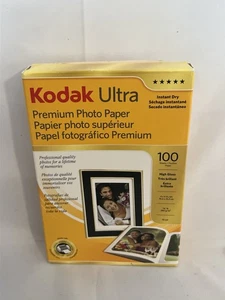Papier photo Kodak Ultra Premium, 4 x 6 pouces, haute brillance, 100 feuilles - Photo 1/3