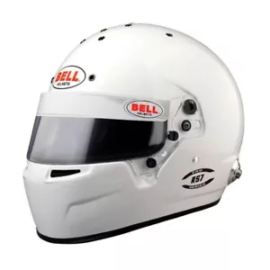 CASCOS CAMPANA PARTE # 1310A12 Casco RS7 7-5/8+ Blanco Cumple con las Especificaciones SA2020 y FIA8859 - Imagen 1 de 1