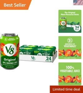 Convenient 11.5 fl oz Cans of 100% Vegetable Juice - 24 Pack of Pure Goodness - Picture 1 of 7