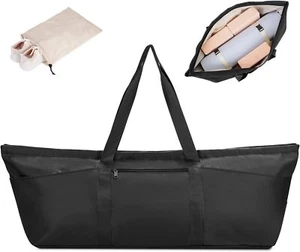 Large yoga mat bag with a shoe compartment and a waterproof pocket - Picture 1 of 5