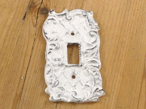 Light Switch Plate Covers Cast Iron Vintage Looking Antique Lightswitch Metal - Picture 1 of 6