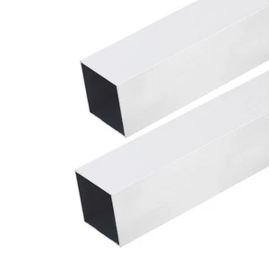 2Pack 38mm x 38mm x 3.2mm 6061 Aluminum Square Tube 610mm Industry Metal Tubing - Picture 1 of 5