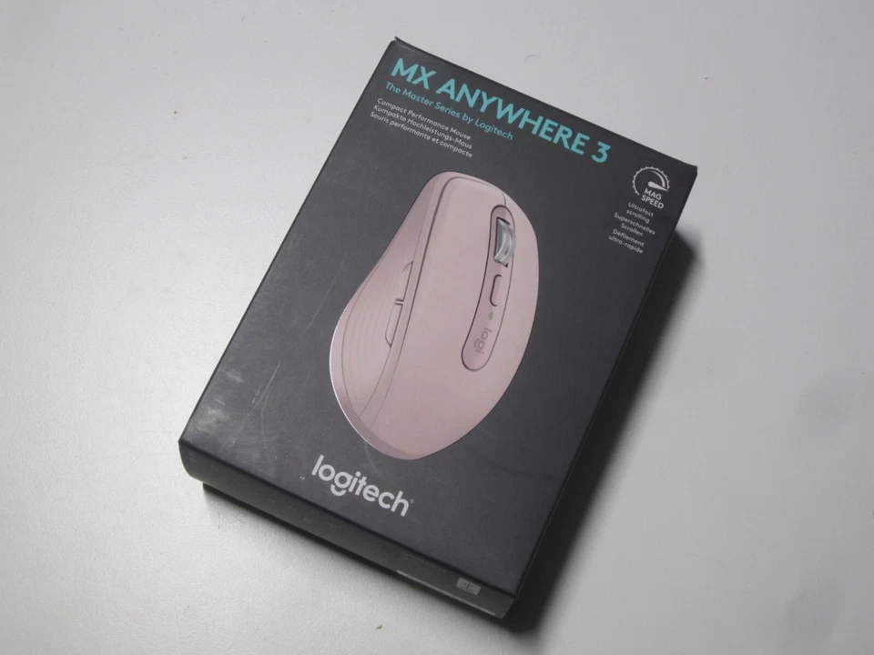 Logitech MX Anywhere 3 Wireless Mouse - Rosa - Immagine 1 di 3