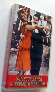 VHS TOTO SEINE EXZELLENZ HÖRT AUF ZU ESSEN - Bild 1 von 2