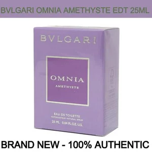 Brand New Bvlgari Omnia Amethyste Eau de Toilette 25ml Spray for Women - Picture 1 of 1