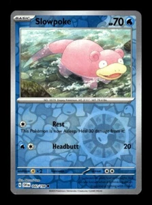 Pokemon sv1 Scarlet & Violet Slowpoke 042/198  Reverse Holo - Picture 1 of 1