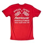 Tee-shirt Fasthouse "Finish Line" rouge - XL