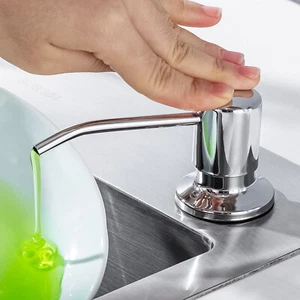500ml Kitchen Sink Soap Dispenser Detergent Dispenser Pump Storage Bottle - Picture 1 of 14