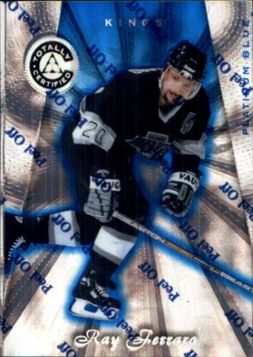 1997-98 Pinnacle Totally Certified PLATINUM BLUE #82 Ray Ferraro #1282/3099 - Image 1 of 2